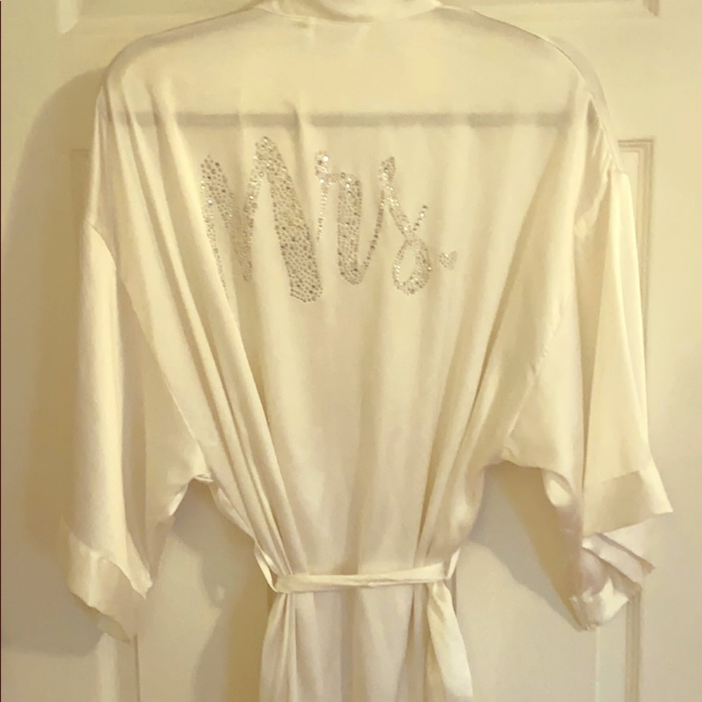 Mrs. Victoria Secret Silk Robe